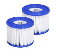 Lot de 2 filtres de spa VI compatibles avec Bestway 58323 pour Lay Z Spa, Miami, Palm Springs - MOOHOP