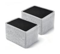 Lot de 2 filtres en céramique de type 3 pour Geberit AquaClean Mera | Pour Tuma & Sela, remplace 147.072.00.1 et 242.999.00.1, céramique nid d'abeille, neutralisation efficace des odeurs