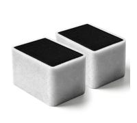 Lot de 2 filtres en céramique type 3, filtre à charbon actif, filtre en céramique compatible avec Geberit 147.072.00.1 & 242.999.00.1, compatible avec les modules sanitaires AquaClean et Monolith Plus