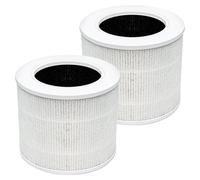 Lot de 2 filtres HEPA 3-en-1 pour le purificateur d'air LEVOIT Core Mini