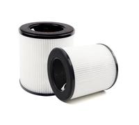 Lot de 2 filtres HEPA B-D02L H13, compatibles avec purificateur MOOKA et KOIOS B-D02L, filtre de rechange H13 True HEPA 3 en 1