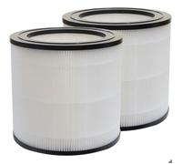 Lot de 2 filtres HEPA de rechange compatibles avec les purificateurs d'air Philips série 600 AC0650/10 AC0650, numéro de pièce FY0