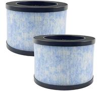 Lot de 2 filtres HEPA H13 de rechange pour purificateur d'air Aroeve MK01 MK06 Pomoron ConoPU DH-JH01 DH-JH06, ToLife TZ-K1 et Kloudi DH-JH01