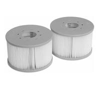 Lot de 2 filtres MSPA V2 pour spas gonflables Fjord, Kili, Camaro, Mono, Aurora et Tekapo - 2 Cartouches filtrantes de remplacemen