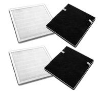 Lot de 2 filtres pour appareils Beurer LR200/LR210, filtre HEPA + charbon actif