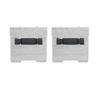 Lot de 2 filtres pour climatiseur, écran de rechange anti-poussière pour unité intérieure murale générale 1P/1,5 Hp, facile à installer, grille en plastique pour systèmes de refroidissement des