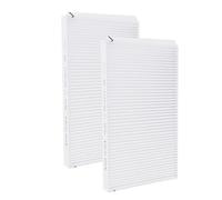Lot de 2 filtres WTW/WRG F7 pour Itho Daalderop HRU ECO 200 | Filtre à poussière fine pour système de ventilation WTW de AllSpares | 250 x 150 x 20 mm