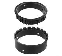 Lot de 2 fixations intérieures et extérieures pour bague Murray pour souffleuse à neige Craftsman, remplace 337227MA 585193MA, pièces de gardien de goulotte en acier noir pour modèles de démontage