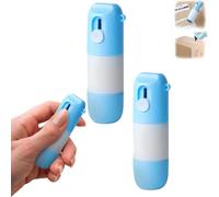 Lot de 2 fluides correcteurs de papier thermique avec couteau de déballage, liquide correcteur, gomme à papier thermique, rouleau de ruban correcteur, pour étiquettes de paquets, factures