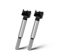 Lot de 2 forets Forstner de 20 mm, foret à bois de 93 mm de longueur avec tige hexagonale pour des trous profonds pour bois, bois dur, bois tendre