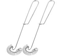 Lot de 2 fouets à main en acier inoxydable, fouet à ressort, fouet à œufs multifonction, fouet à lait, gadget de cuisine