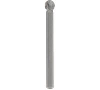 Lot de 2 Fraises Haute Vitesse DREMEL 114 (En Acier, Bout rond, Diamètre 7,8mm pour Sculpter et Graver)