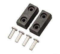 Lot de 2 freins de broche de pont 761-04017 compatibles avec Cc30 pour modèles Hydro Rider pour souffleuse à neige tracteur kit de réparation noir