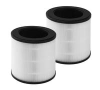 Lot de 2 FY0293 Filtres de Rechange Compatibles avec Philips 800 Series,Filtre HEPA pour AC0830/10 AC0820/30 AC0820/10,Charbon Actif et Préfiltre,Système de filtration 3 en 1，Purification de l'air