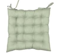 Lot de 2 galettes de chaise deperlantes 40x40 cm ANTIBES vert