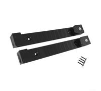 Lot de 2 glissières de guidage linéaires en alliage d'aluminium, supports de montage mural sécurisés pour le travail du bois