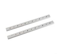 Lot de 2 glissières en T en alliage d'aluminium, 100 à 450 mm, pour barre de scie à onglet, rail de guidage en T, pour établi de travail du bois, table de fraisage, projets de bricolage (300 mm)
