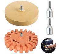 Lot de 2 gommes à film pour visseuse sans fil, gomme à film, disque de gomme, gomme pour visseuse sans fil, gomme pour visseuse sans fil, gomme autocollante