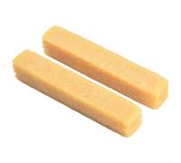 Lot de 2 gommes nettoyantes pour disque de ponçage et courroie, dissolvant de colle en caoutchouc pour ponceuse à tambour et ruban de skateboard, restaure les performances abrasives, jaune