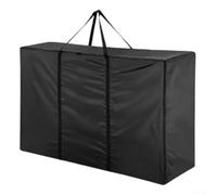 Lot de 2 grands coussins de jardin imperméables Oxford 420D avec fermeture éclair - 180 x 60 x 80 cm - Facile à nettoyer - Utilisation intérieure et extérieure