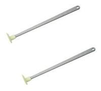 Lot de 2 grattoirs fond de pot Fackelmann Gris,Vert