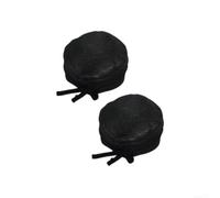 Lot de 2 grilles d'aération pour tente de plantes avec filet anti-mouches pour ventilateurs d'échappement - Filtre en maille élastique réglable bloquant la poussière pour le jardinage intérieur