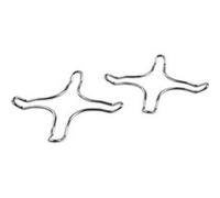 Lot de 2 grilles de bruleur pour appareil de cuisson Fackelmann Tecno Inox G