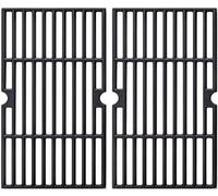 Lot de 2 grilles de cuisson en fonte pour Enders Boston 3, Enders Monroe 3 Pro, Barbecook Siesta 310, Landmann Triton 3&4, Charbroil, Profi Cook PC-GG 1058/1059, 43 x 21 cm