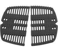 Lot de 2 grilles de cuisson en fonte Q100 Q100, Q1000, Q120, Q1200, Q1400 - Accessoires pour barbecue à gaz Weber 7644