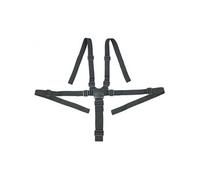 Lot de 2 harnais de sécurité universels 5 points pour chaise haute bébé - Noir -