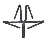 Lot de 2 harnais de sécurité universels 5 points pour chaise haute bébé - Noir -