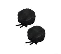 Lot de 2 housses d'aération de tente de culture de 10,2 à 25,4 cm avec filtre à insectes - Protection élastique contre la poussière et les débris pour ventilateur de conduits CVC, système