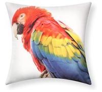 Lot de 2 Housses de Coussin 40x40 cm Motif Ara Rouge Avizar Multicolore Multicolore G