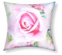Lot de 2 Housses de Coussin 40x40 cm Motif Rose du Jardin Avizar Multicolore Multicolore G