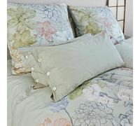 Lot de 2 housses de coussins Calithen vert H/L env. 40/80 cm
