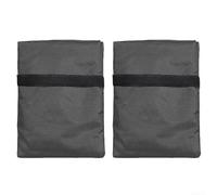 Lot de 2 housses d'isolation pour robinet d'eau conçues pour protéger les robinets extérieurs du gel et de la poussière avec un tissu Oxford imperméable et une isolation de rétention de la chaleur