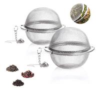 Lot de 2 infuseurs à thé en acier inoxydable 304