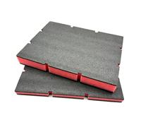 Lot de 2 inserts en mousse pour boîtes à outils de 5 cm et 2,50 cm d'épaisseur, couches de protection absorbant les chocs pour 48-22-8442, 48-22-84443 EPE pour équipement