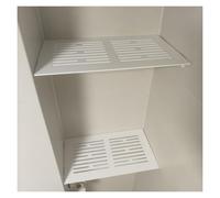 Lot de 2 inserts flottants pour étagère de niche, cloison d'alcôve intégrée avec support en L, pour douche, salle de bain, appartement, sauna, hôtel