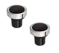 Lot de 2 interrupteurs d'allumage en plastique pour barbecue | Ajustement parfait pour coleman, remplacement facile, plastique robuste, fonction fiable, durable