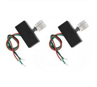 Lot de 2 interrupteurs de commande de pulvérisateur électrique 12 V pour pulvérisateurs agricoles, accessoire de contrôleur de matériau PP, design compact pour un réglage précis de la pression et du