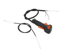 Lot de 2 interrupteurs de poignée de déclencheur d'accélérateur, pour débroussailleuse FS75 FS80 FS85 KM85, pièce de rechange 4137-180-1109, contrôle pour garniture de jardin