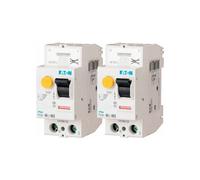 Lot De 2 Interrupteurs Différentiels Auto 40a Type à 30ma, Pfgm, Borne à Ressort Eaton
