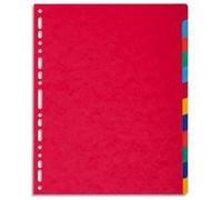 Lot de 2 Jeux d’intercalaires 12 positions maxi format pour pochettes, en carte lustrée 5/10e G