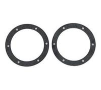 Lot de 2 joints adhésifs de bride de buse de refoulement de piscine - BR2X20022 - Hayward Noir G