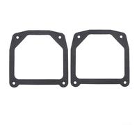Lot de 2 joints de couvercle de valve de tondeuse à gazon série 7000, joints en acier robuste, motif de boulon supérieur et inférieur de 10,8 cm, kit d'entretien du moteur résistant à la chaleur pour