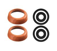 Lot de 2 joints de pompe à bras manchon de rechange en cuir pour pompe à main de jardin