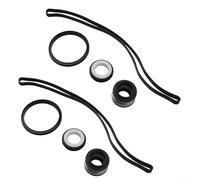 Lot de 2 joints de rechange SPX1600TRA pour Hayward pour pompe MaxFlo, 2 joints de boîtier, 2 joints de diffuseur, 2 kits de joints d'arbre de pompe