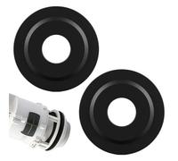 Lot de 2 joints de valve de chasse d'eau pour WC - Joint en caoutchouc - Diamètre intérieur : 72 mm - Compatible avec Siamp Skipper 45 - Accessoires de toilette Storm 33A
