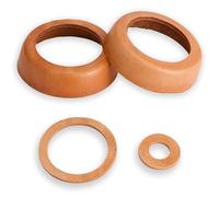 Lot de 2 joints d'étanchéité en cuir pour pompe de jardin, pompe de fontaine, pompes à eau pour pompe à bras type 75, marron